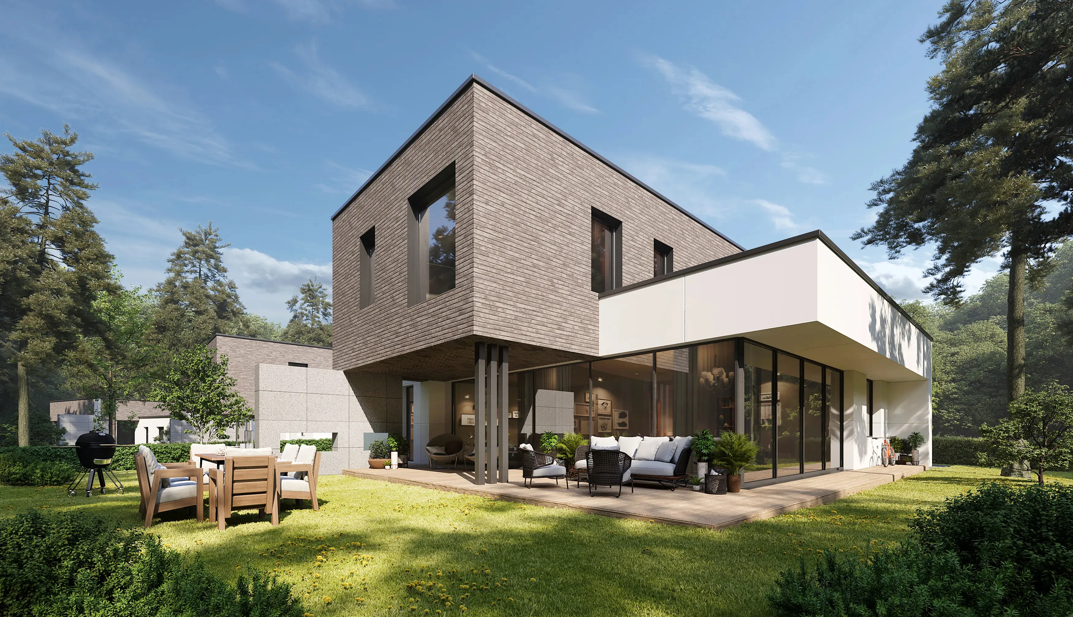 Titulinis (hero) Visorių Miško Rezidencijų vaizdas